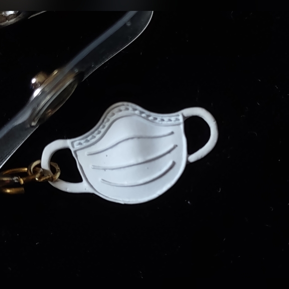 ID Badge Holder Royal Blue w/ White Mask - Picture 4 of 14